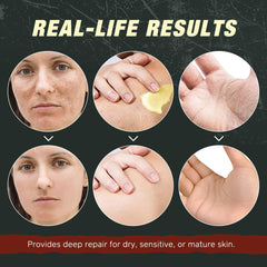 Beef Tallow Whipped Texture shows smooth, non-greasy finish during use