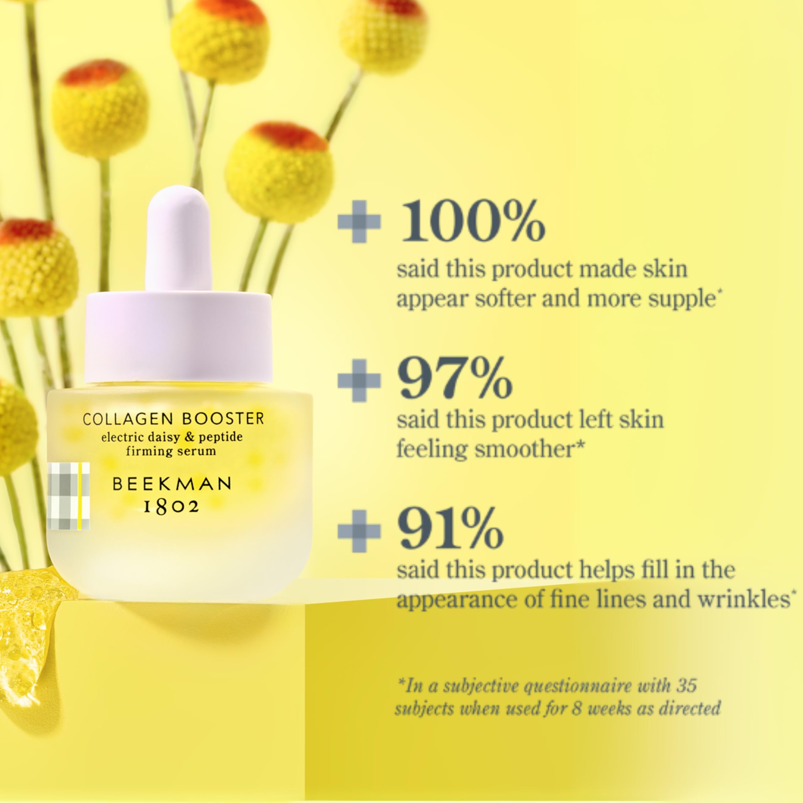 Hands applying drops as part of a calm morning skincare routine.