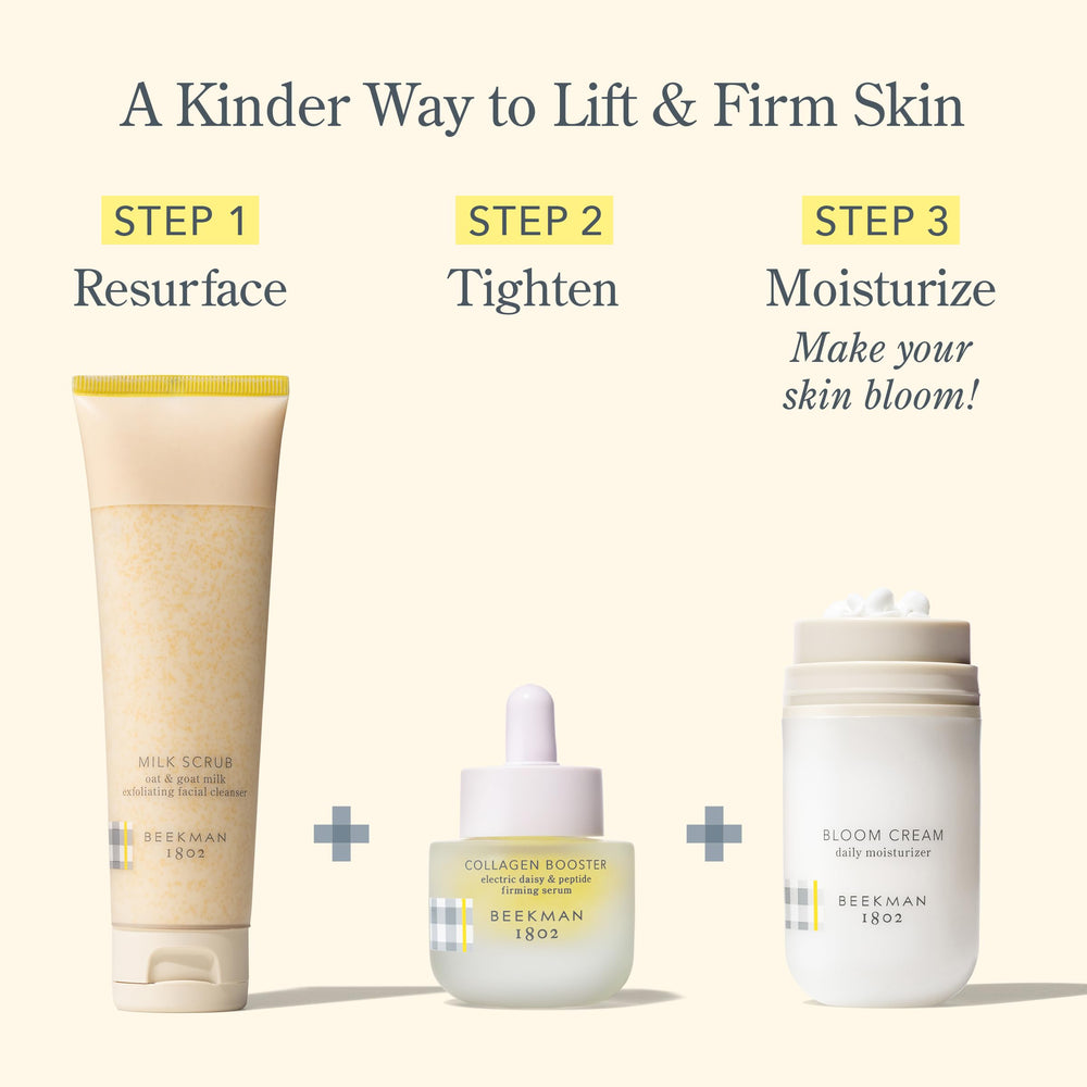 Cruelty-free emblem visible on packaging aligns with ethical skincare values.