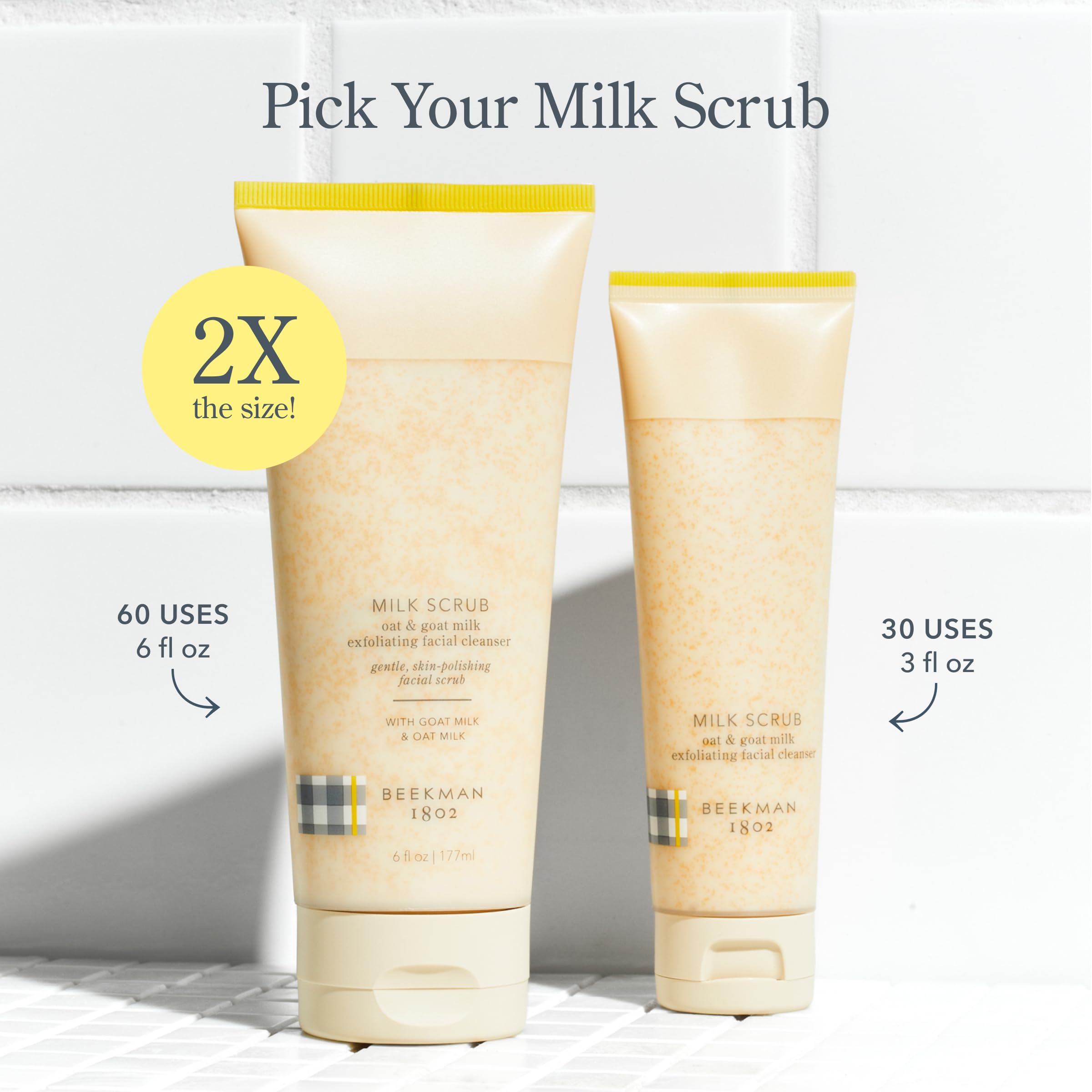 Beekman 1802 fragrance-free formula label communicates toxin-free claims.