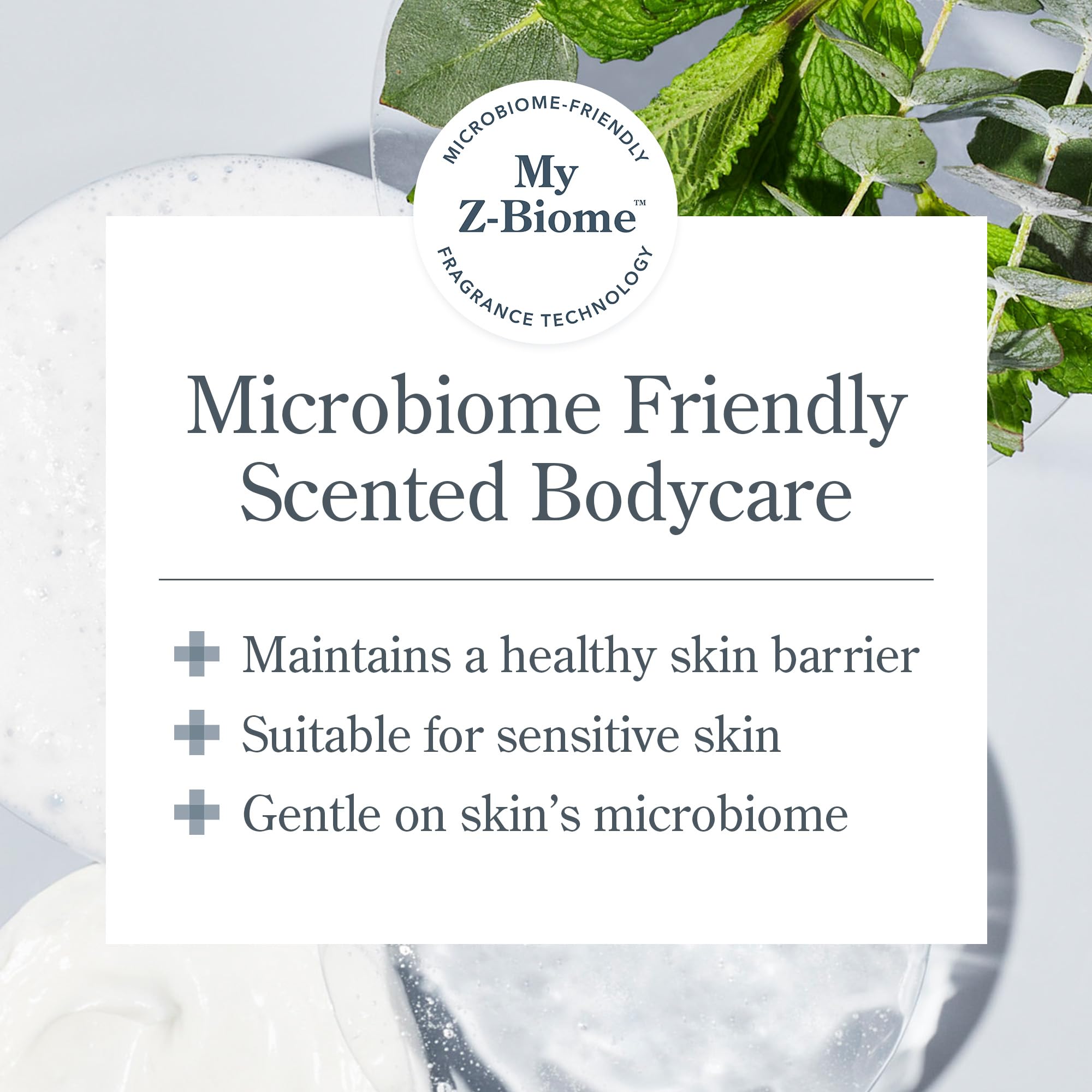 Beekman 1802 Mint and eucalyptus fragrance creates a refreshing spa-like vibe.