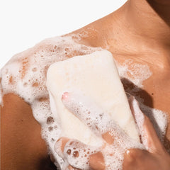 Beekman 1802 fragrance-free goat milk bar soap for sensitive skin.