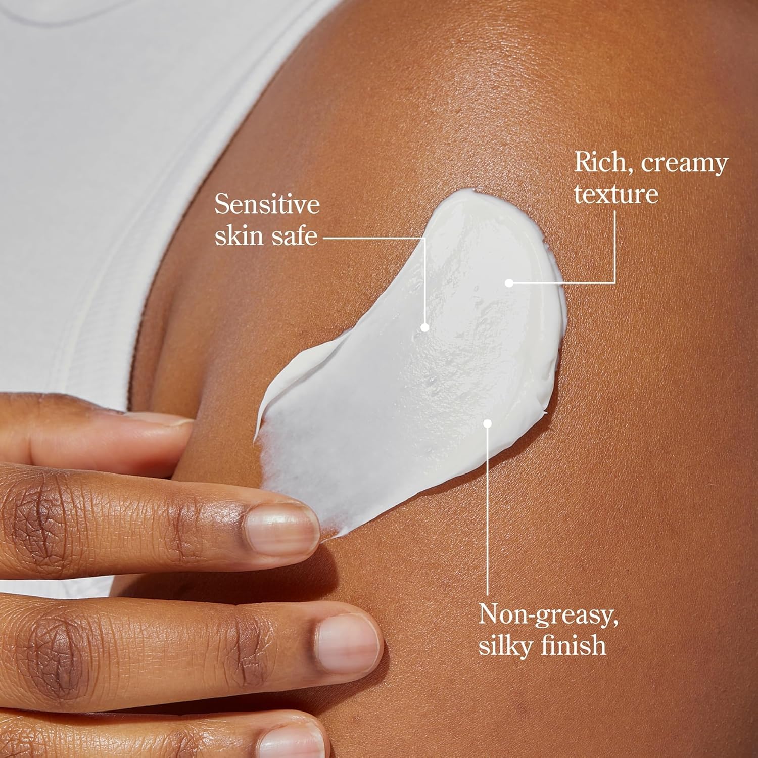 Beekman 1802 Goat Milk drops close-up emphasizes gentle exfoliation and skin balance.