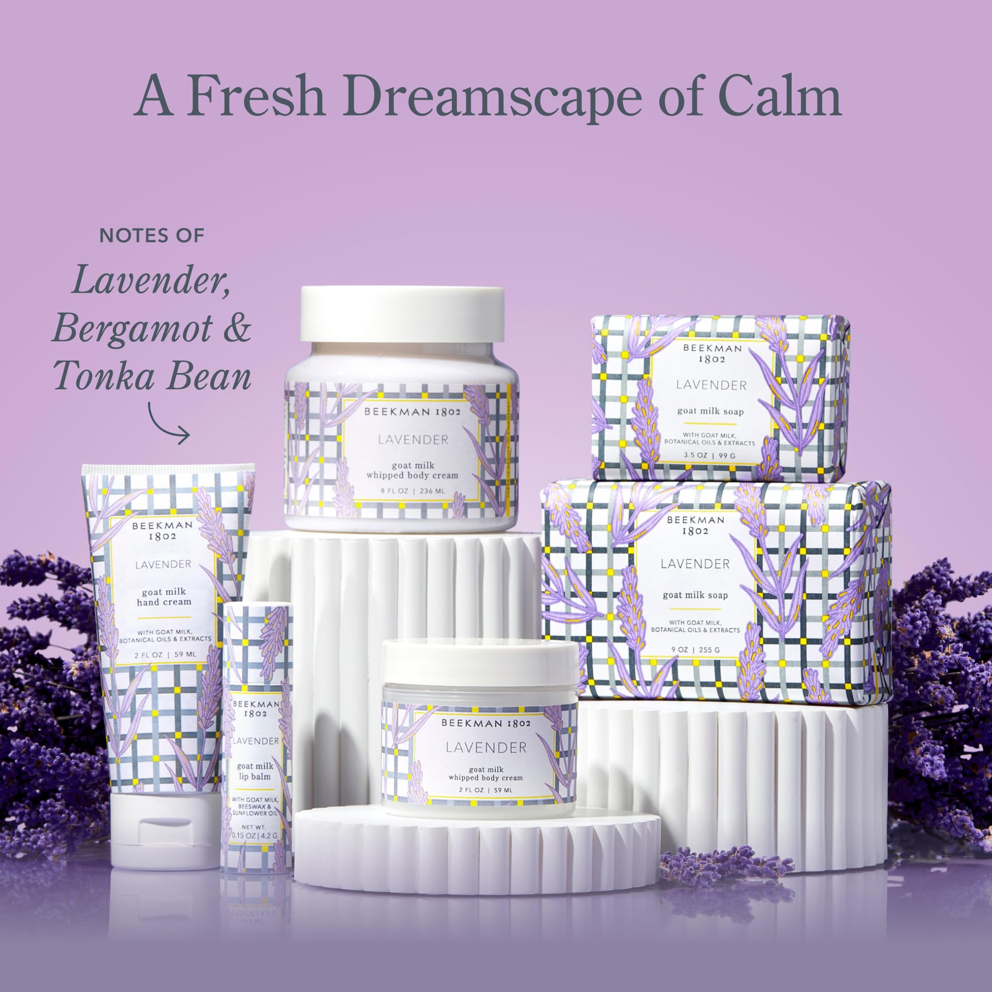 Beekman 1802 Clinically Kind cruelty-free hand cream concept.