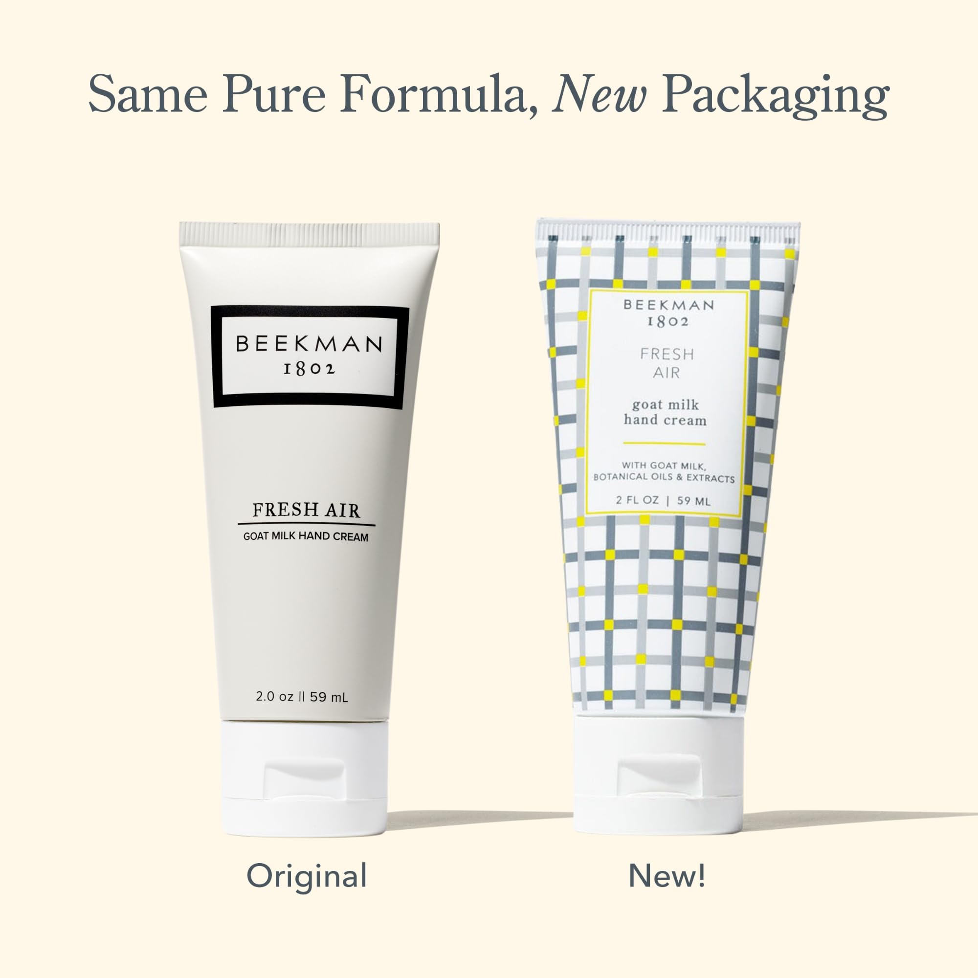 Beekman 1802 after-application hands look soft and nourished.
