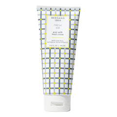 Beekman 1802 Pure Goat Milk Hand Cream Fresh Air bottle close-up for daily moisture