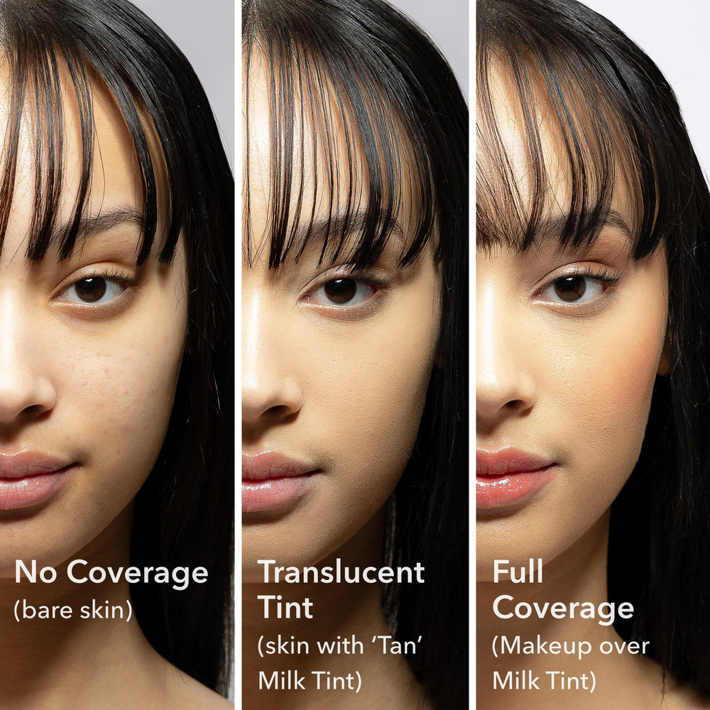 Beekman 1802 SPF 43 packaging close-up highlights clean formula.