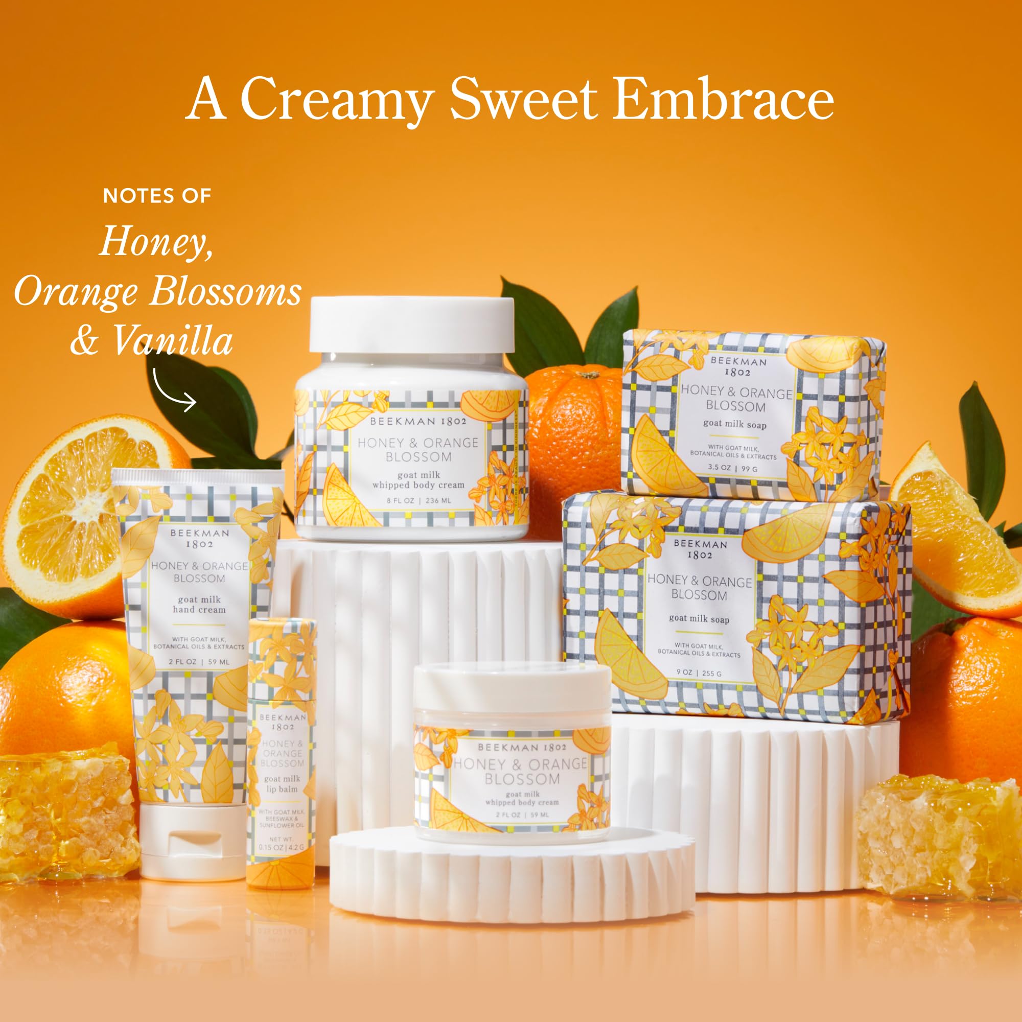 Beekman 1802 vanity packaging displayed for daily skincare ritual