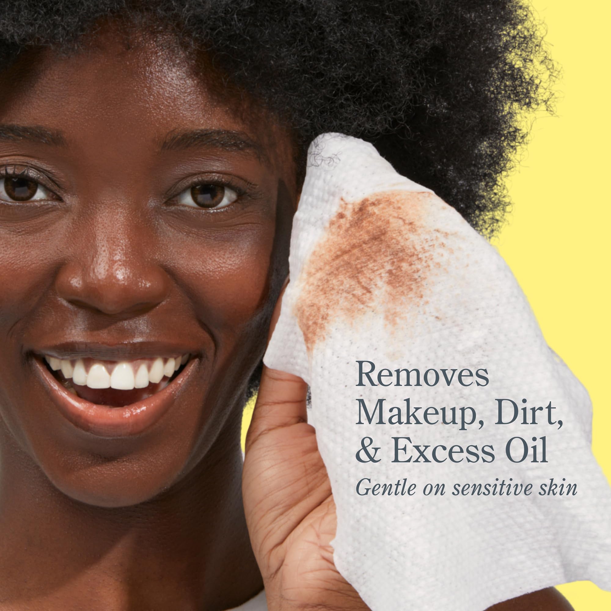 Beekman 1802 wipes after makeup removal soften skin during cleansing