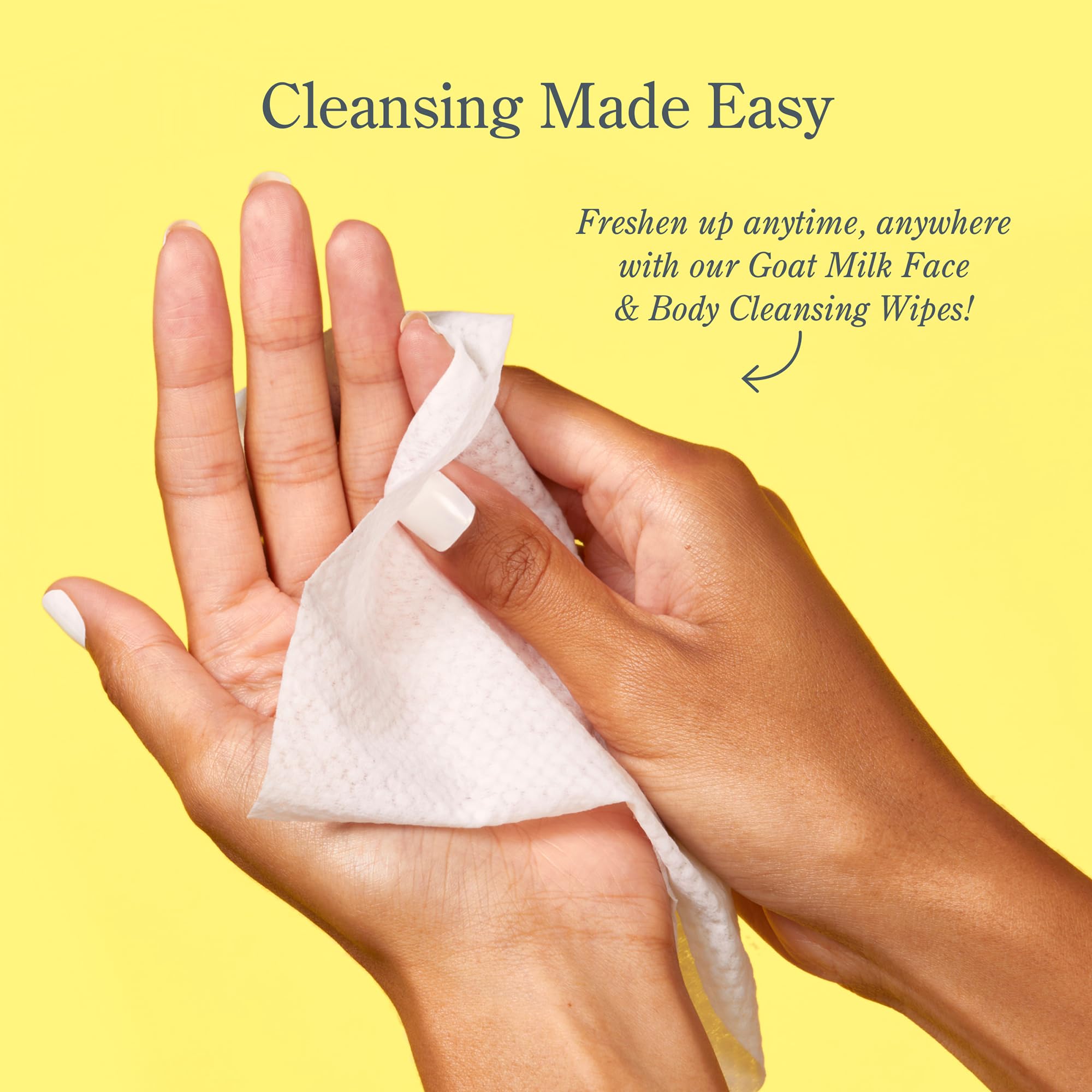 Beekman 1802 gentle wipes for sensitive skin users seeking non-drying cleansing