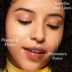 Beekman 1802 Dream Booster Bakuchiol Serum application on clean skin at night