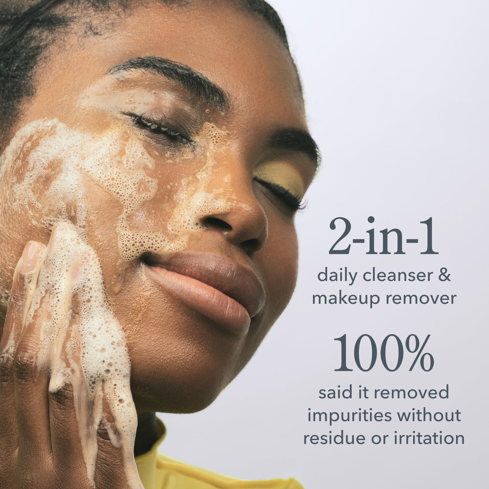 Beekman 1802 fragrance-free formula promotes irritation-free cleansing for sensitive skin.