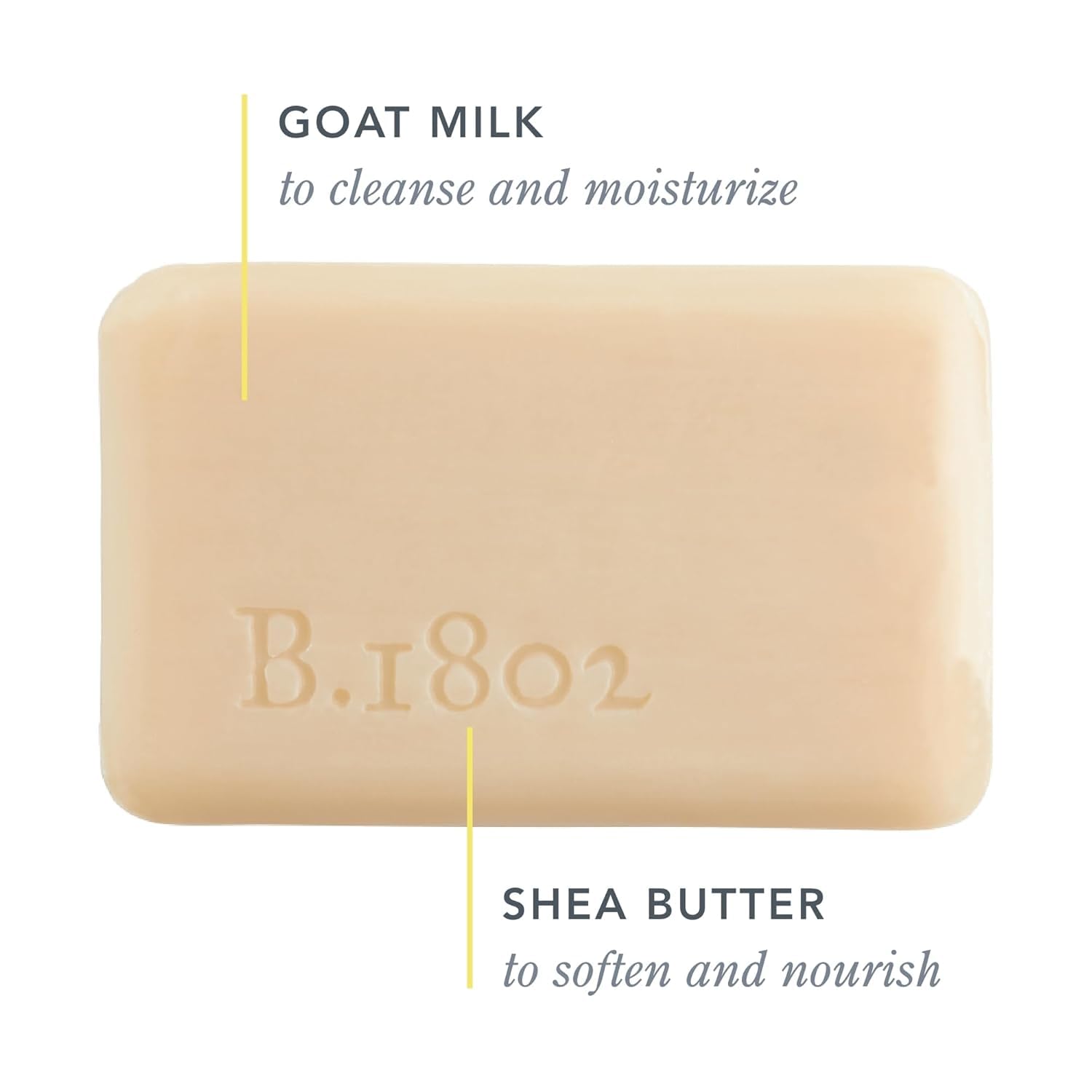 Creamy coconut lather from Beekman 1802 goat milk soap during use.