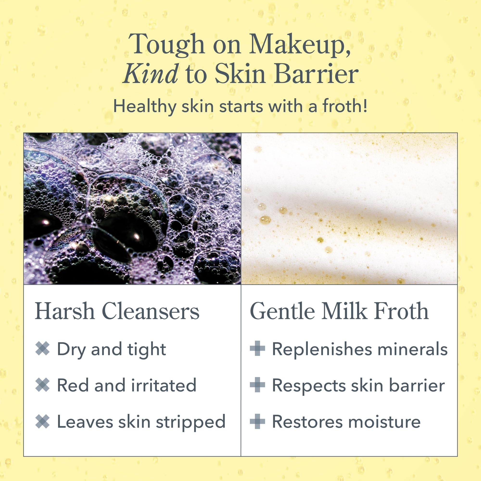 Beekman 1802 two-in-one cleanser makeup remover for streamlined daily routines.