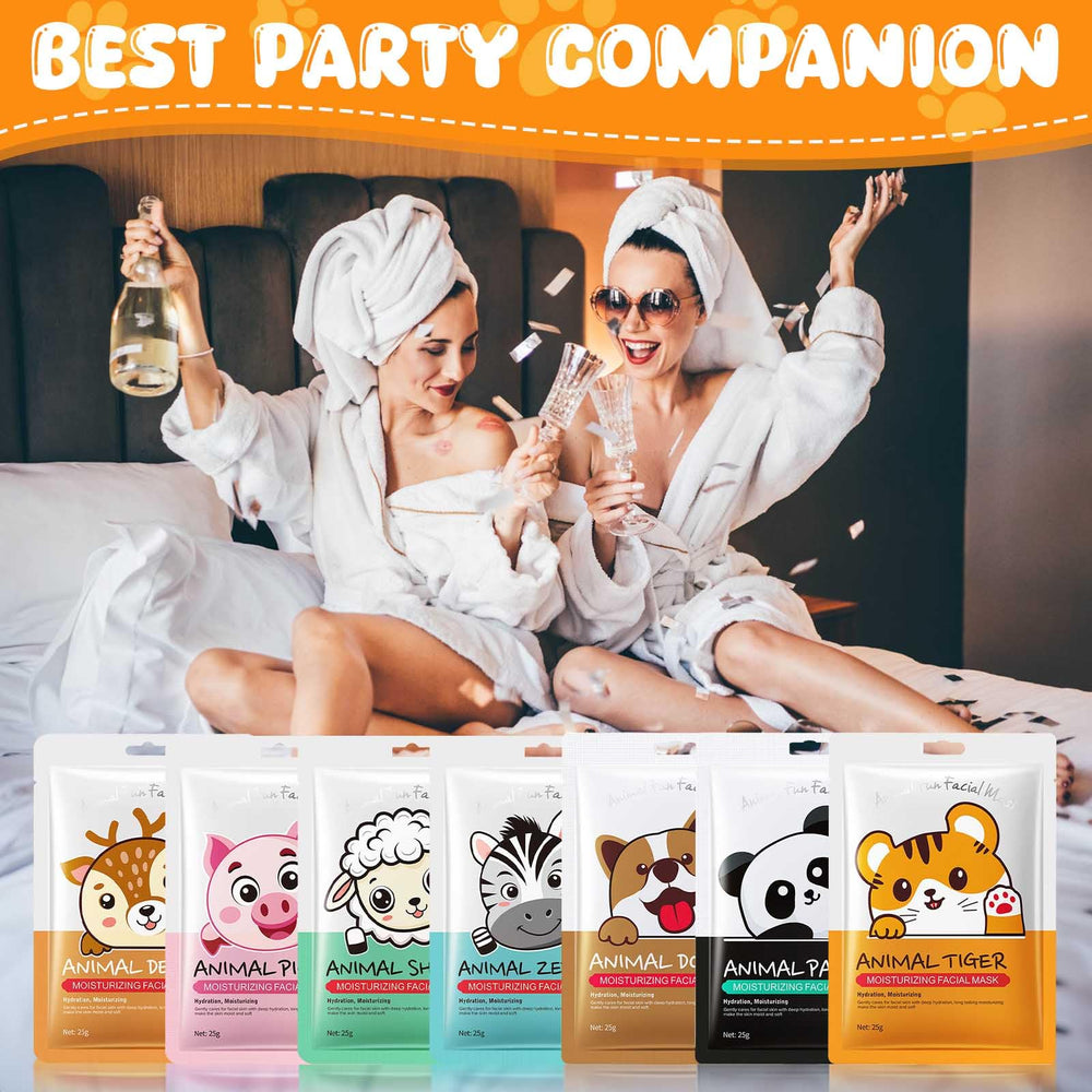 Beenefits deer-design facial mask for gentle hydrating pampering