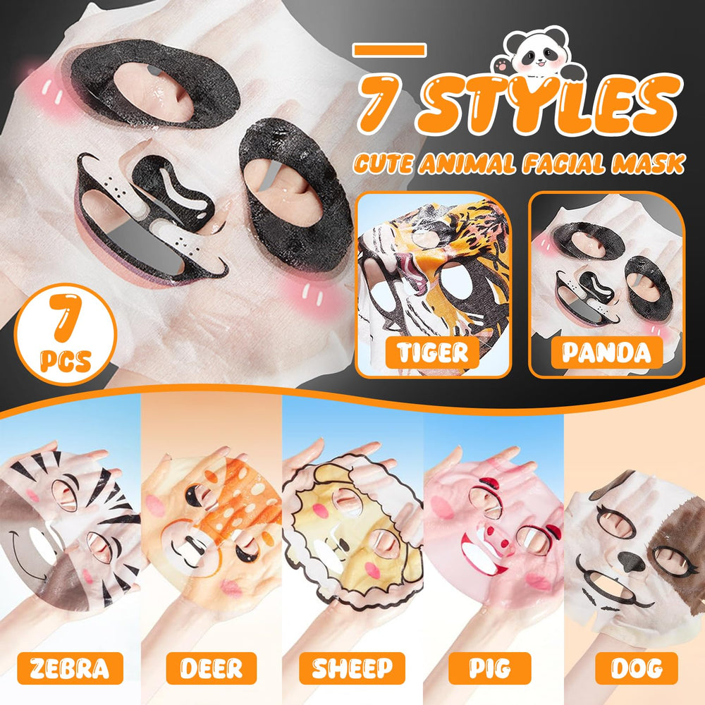 Beenefits tiger-design facial mask for refreshing hydration