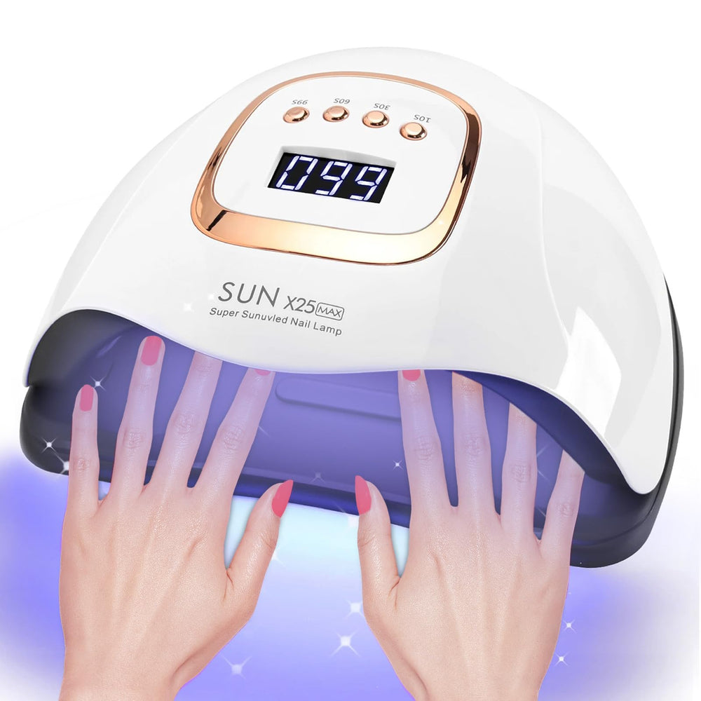 BEENLE 380W UV LED nail lamp front view for fast, even curing