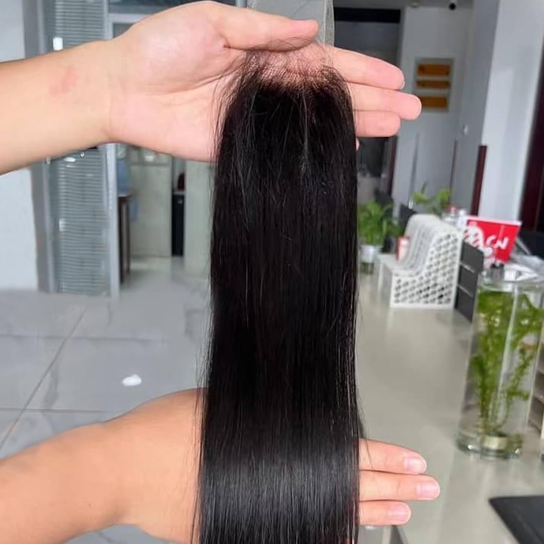 Beeos natural black hair color close-up suitable for daily wear.