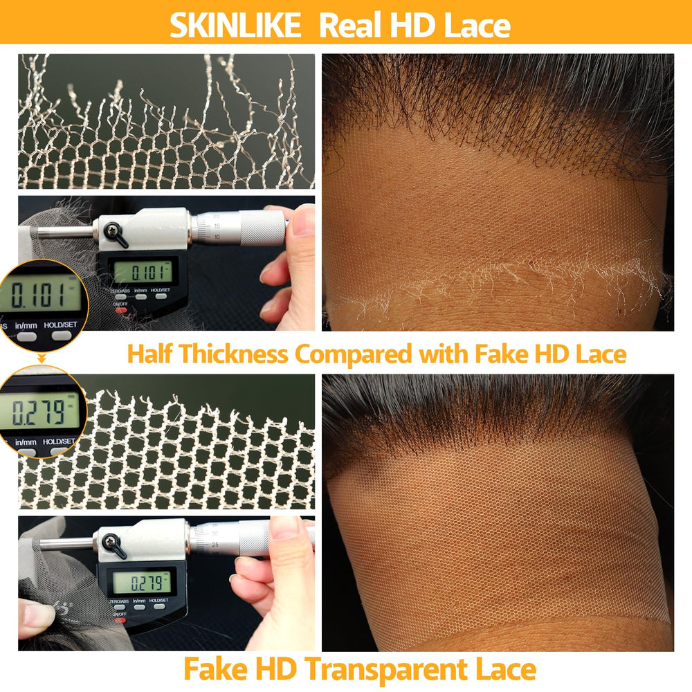 Beeos pre-plucked natural hairline for realistic, effortless styling