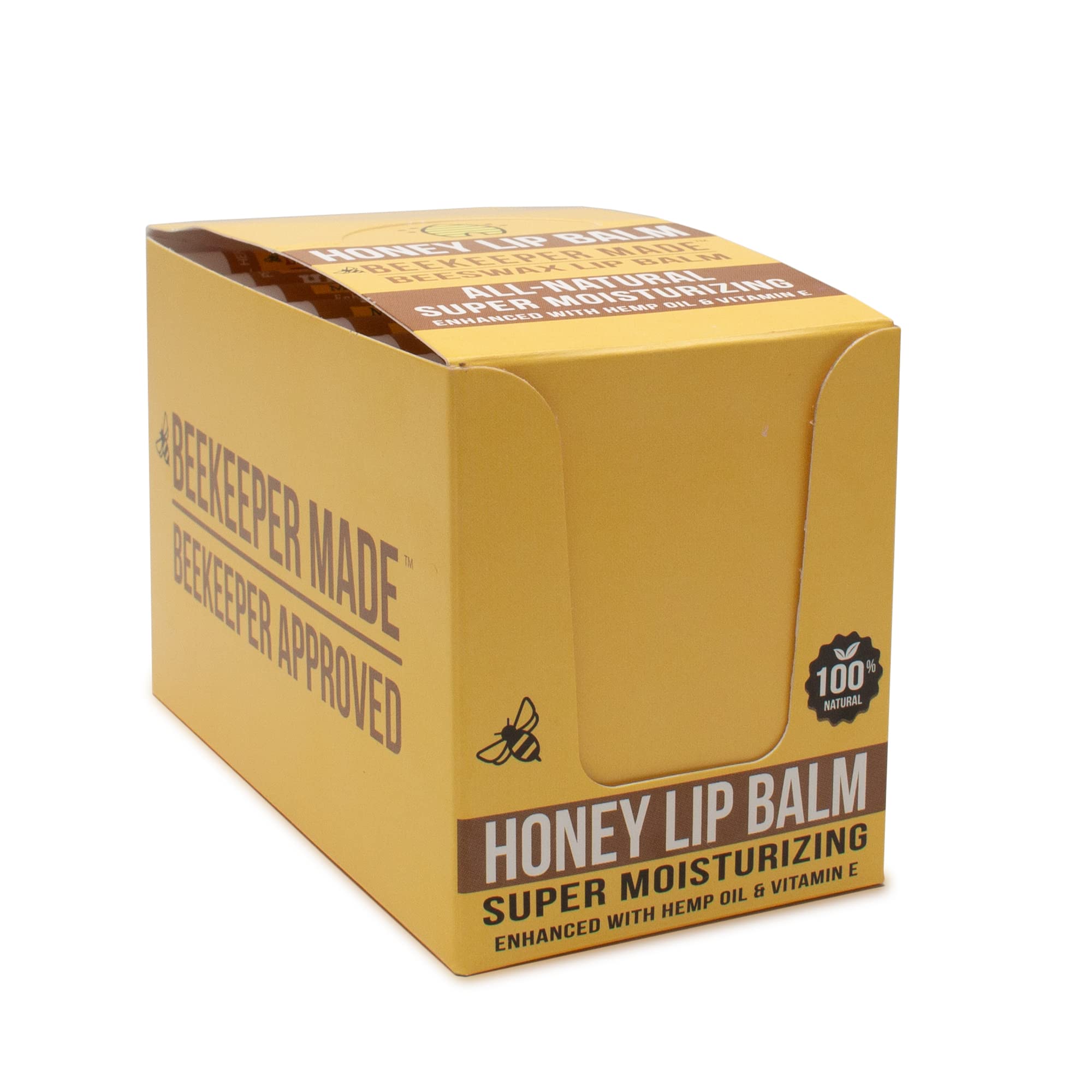 Beessential lip balm in travel-friendly bulk pack ideal for on-the-go lips.