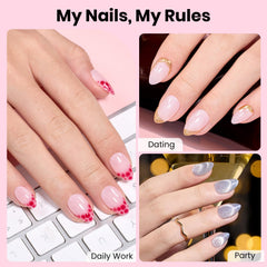Beetles 15g nail glue gel delivers strong adhesion for secure extensions.
