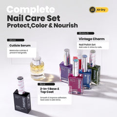 Beetles 2-in-1 base and top coat for durable, glossy nails