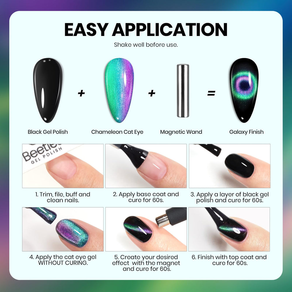 Beetles long-lasting gel polish stays vibrant for 28+ days with care.