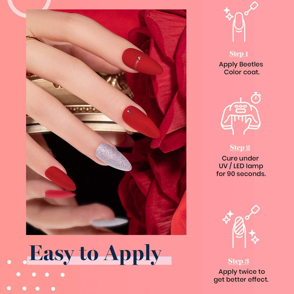 Beetles at-home manicure set designed for DIY nail art.