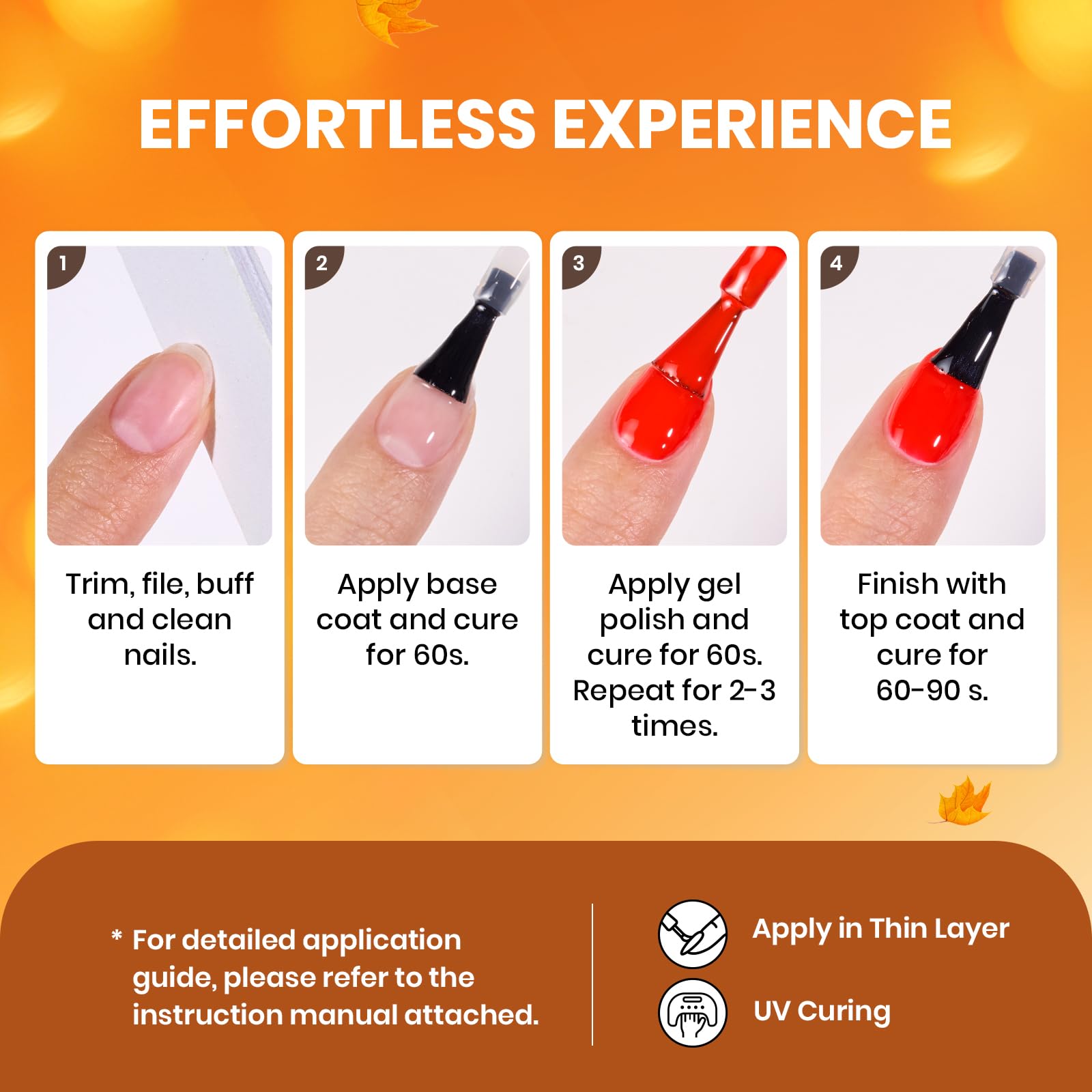 Beetles Autumn Aura gift set for nail art lovers this season.