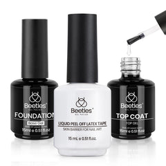 Beetles base coat 15ml primes nails for stronger adhesion and a smooth foundation.