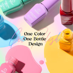 Beetles Base Coat bottle improves adhesion for durable gel color results.