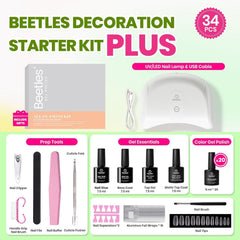 Beetles base coat bottle ensures strong adhesion for lasting color.