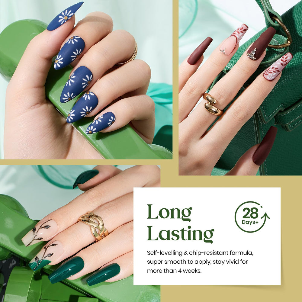 Beetles Base and Top Coat Set delivers durable shine and smooth finish.