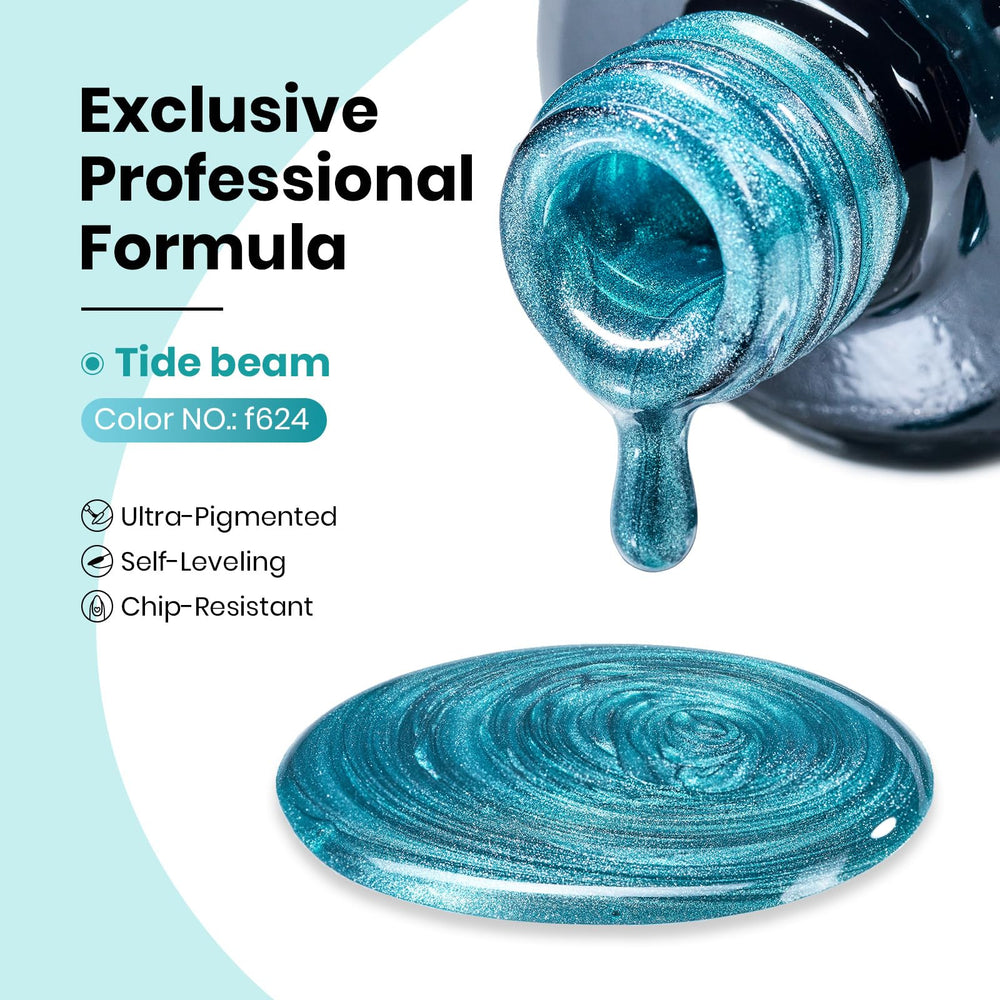 Beetles Blue Cat Eye gel gift image suggests ideal present for beauty lovers