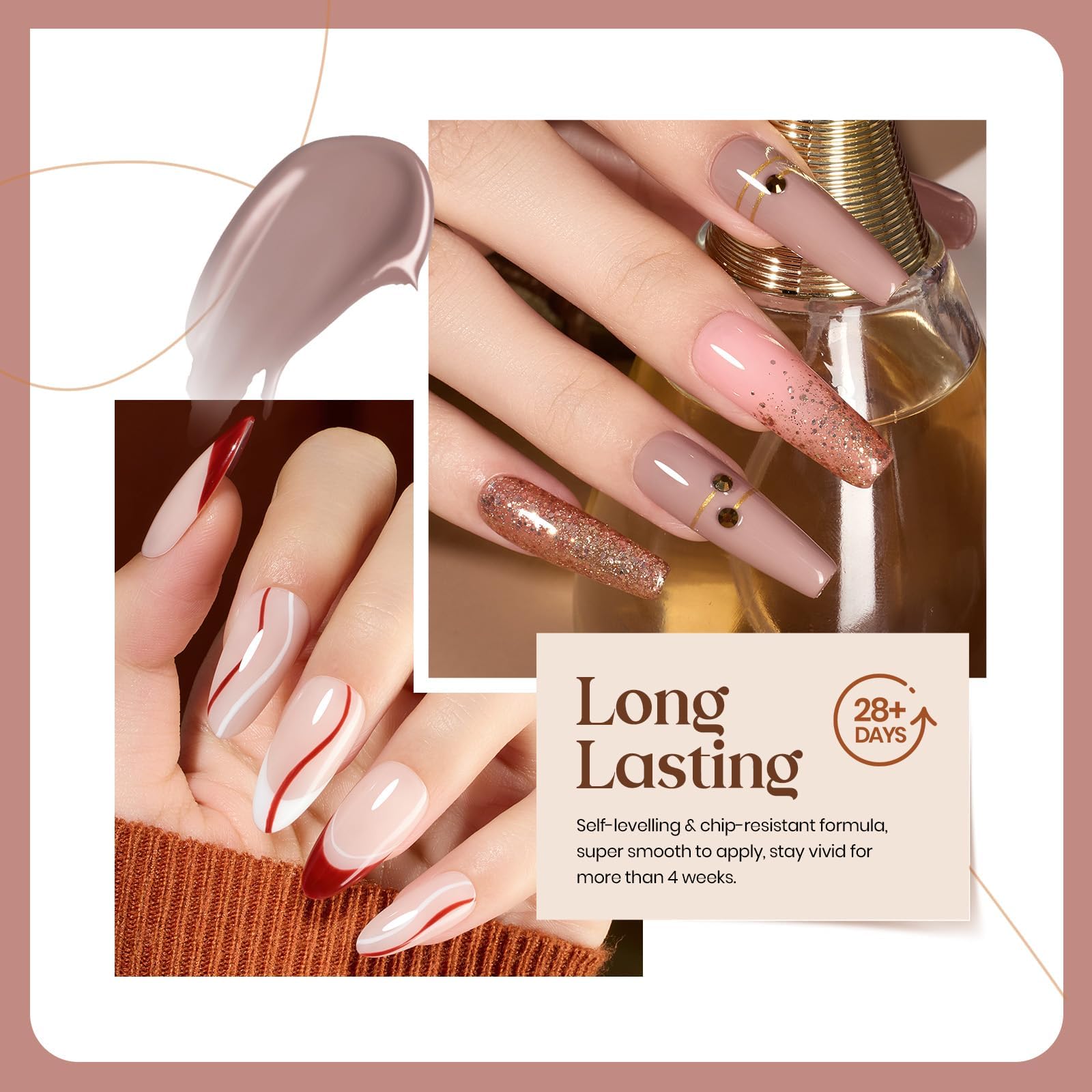 Beetles Gel Polish plum shade bottle for a fashion-forward touch
