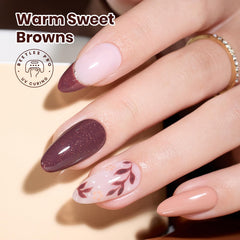 Beetles Brown Gel Polish: application UV/LED, durcissement rapide et durable.