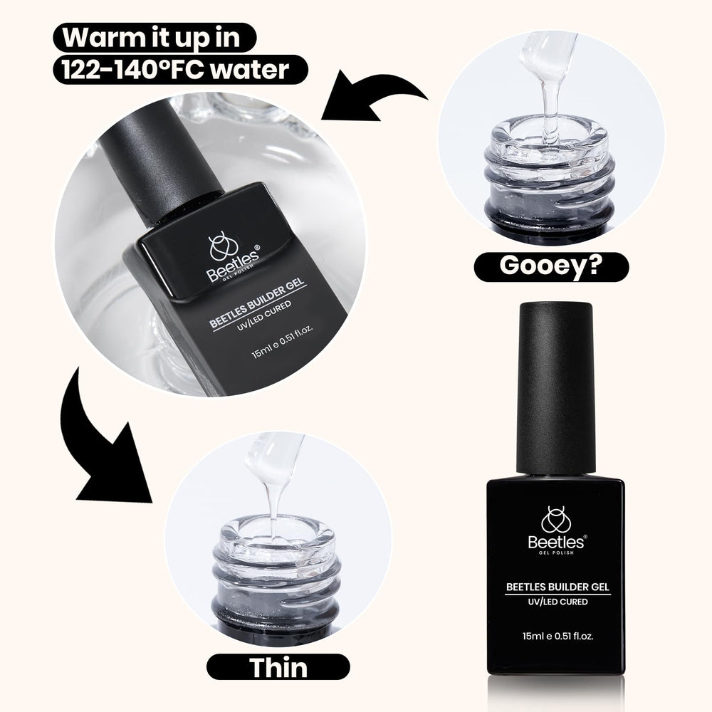 Beetles Builder Gel kit for DIY nails at home or salon