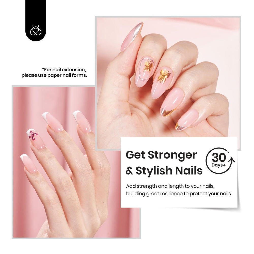 Beetles Builder Gel 8-in-1 uses illustrating versatility
