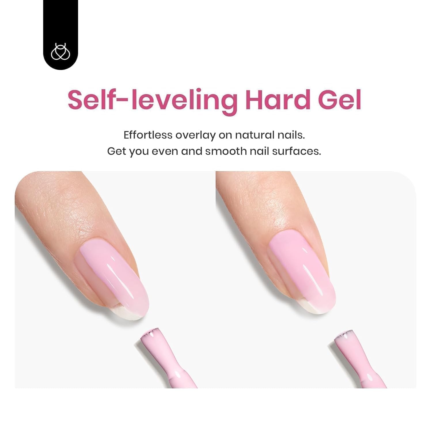 Beetles Builder Gel Sheer Luck UV/LED curing in seconds for quick nails