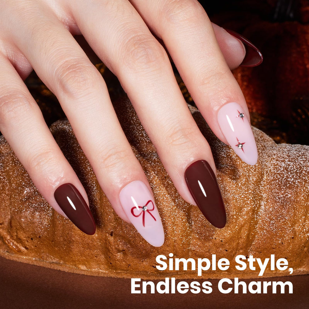 Beetles Burgundy Gel Polish test reveals durability in everyday wear