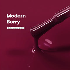 Beetles Burgundy Red swatch reveals deep wine tone for elegant nails