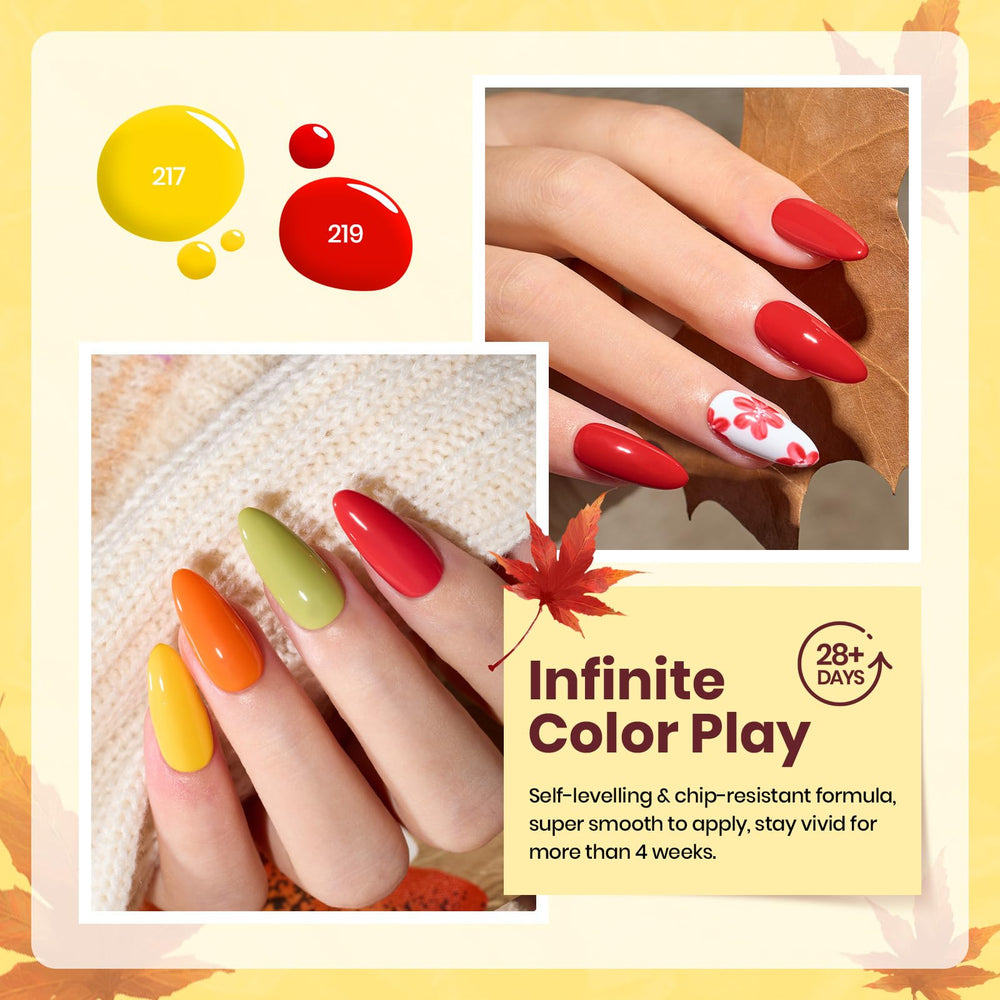 Beetles burnt orange swatch: rich fall color for nail art and outfits