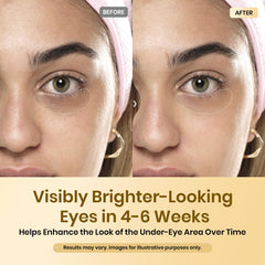 Beetles Caffeine Eye Cream under-eye area brightening visual with gentle hydration