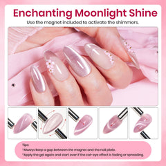 Beetles gel polish kit cures quickly under UV/LED for efficient salon-like results at home.
