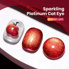 Beetles cat eye magnet demonstrating customizable effect for unique nail art