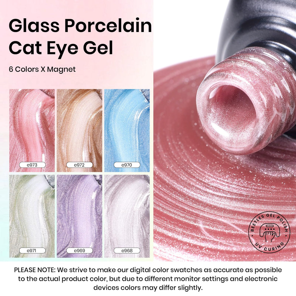 Beetles Cat Eye Magnet Tool demonstrates quick magnetic shifts to customize cat-eye patterns.