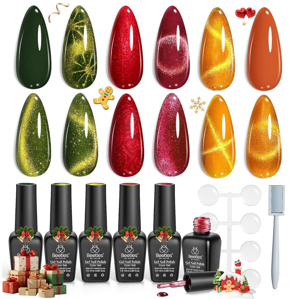 Beetles Cat Eye kit ideal for home DIY manicures