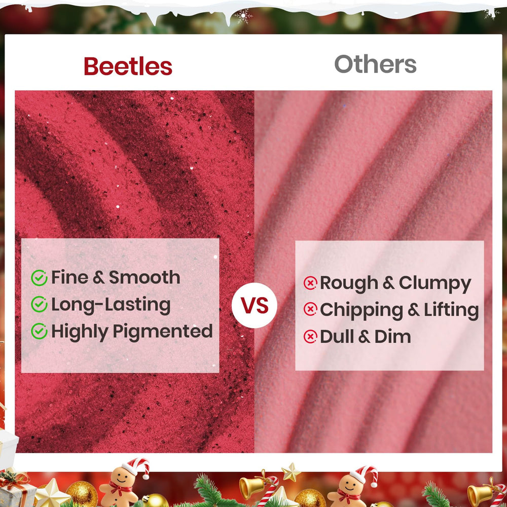 Beetles cuticle oil and tools ready for routine nail care and maintenance.