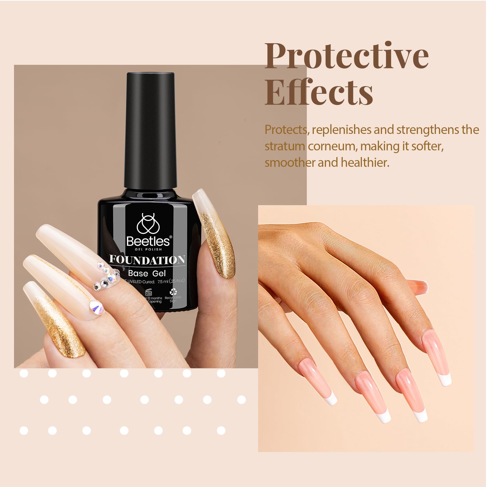 Beetles cuticle oil nourishes dry cuticles around nails