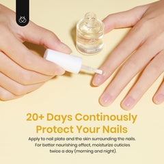 Beetles Cuticle Oil ingredients include jojoba, olive oil, and vitamin E for nourishment.
